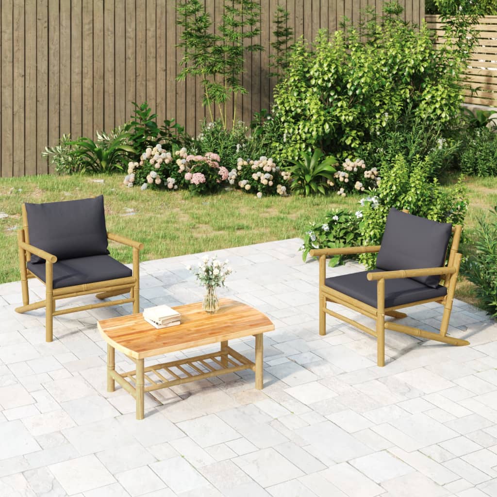 Havebord 90x55x37 Cm Bambus - Hovedbillede