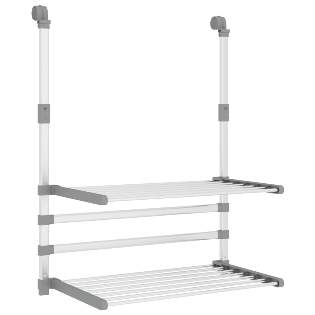 Tørrestativ Til Altan Aluminium - Billede 2