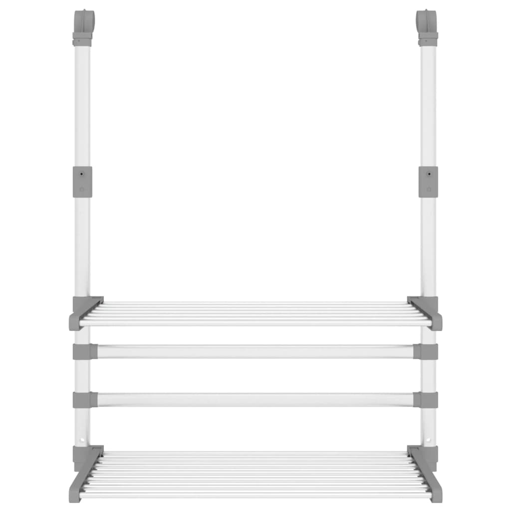 Tørrestativ Til Altan Aluminium - Billede 3