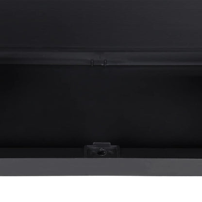 Haveskab 65x37x85/165 Cm Pp Grå Og Sort - Billede 11