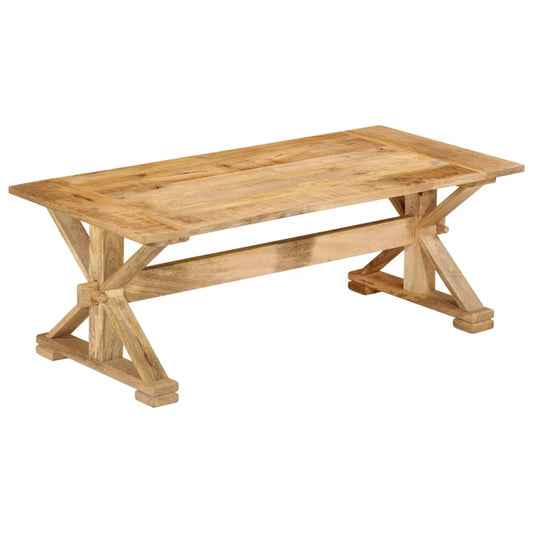 Sofabord 110X52X40 Cm Massivt Mangotræ