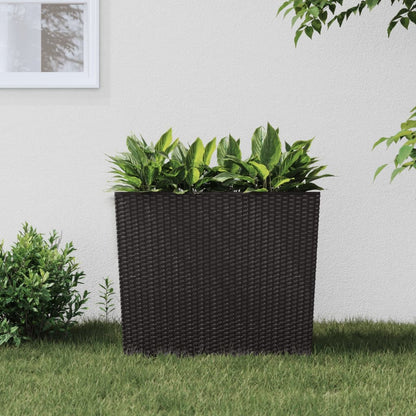 Plantekrukke 12/44 L Udtagelig Indsats Pp Rattanlook - Variant 364688