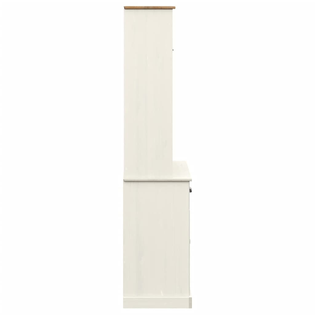 Skænk Vigo 78X40X175 Cm Massivt Fyrretræ