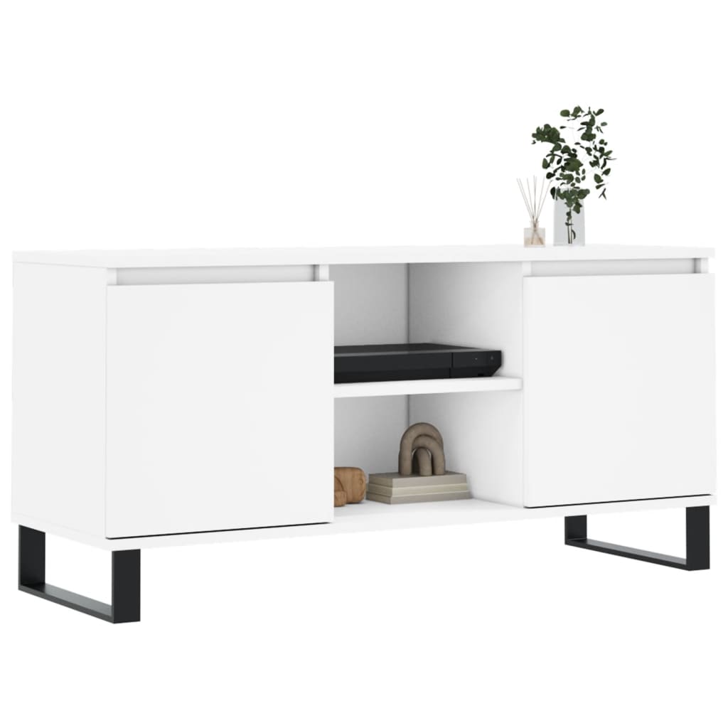 Tv-bord 104x35x50 Cm Konstrueret Træ - Billede 3