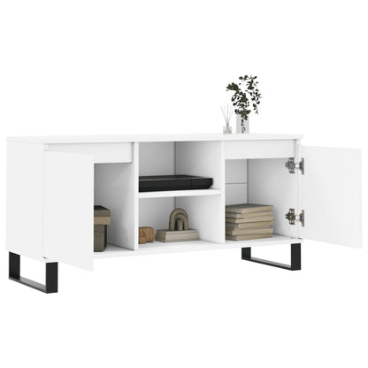 Tv-bord 104x35x50 Cm Konstrueret Træ - Billede 4