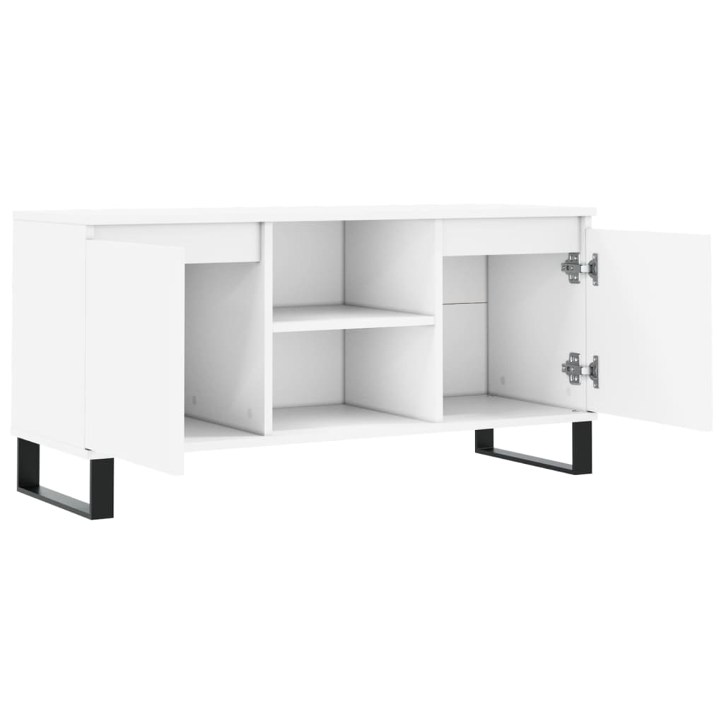 Tv-bord 104x35x50 Cm Konstrueret Træ - Billede 6