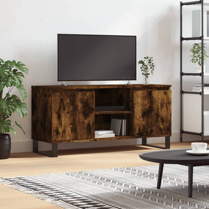 Tv-bord 104x35x50 Cm Konstrueret Træ