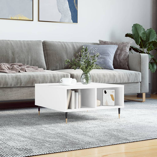 Sofabord 60X60X30 Cm Konstrueret Træ