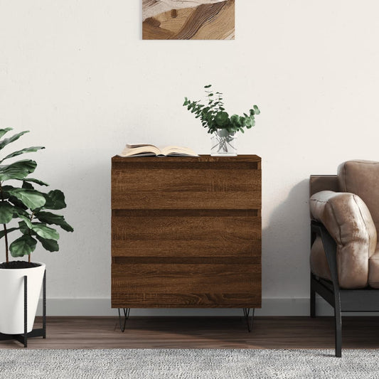 Skænk 60X35X70 Cm Konstrueret Træ Etræsfarve