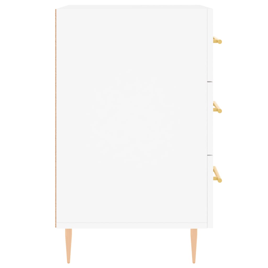 Sengebord 40x40x66 Cm Konstrueret Træ - Billede 6