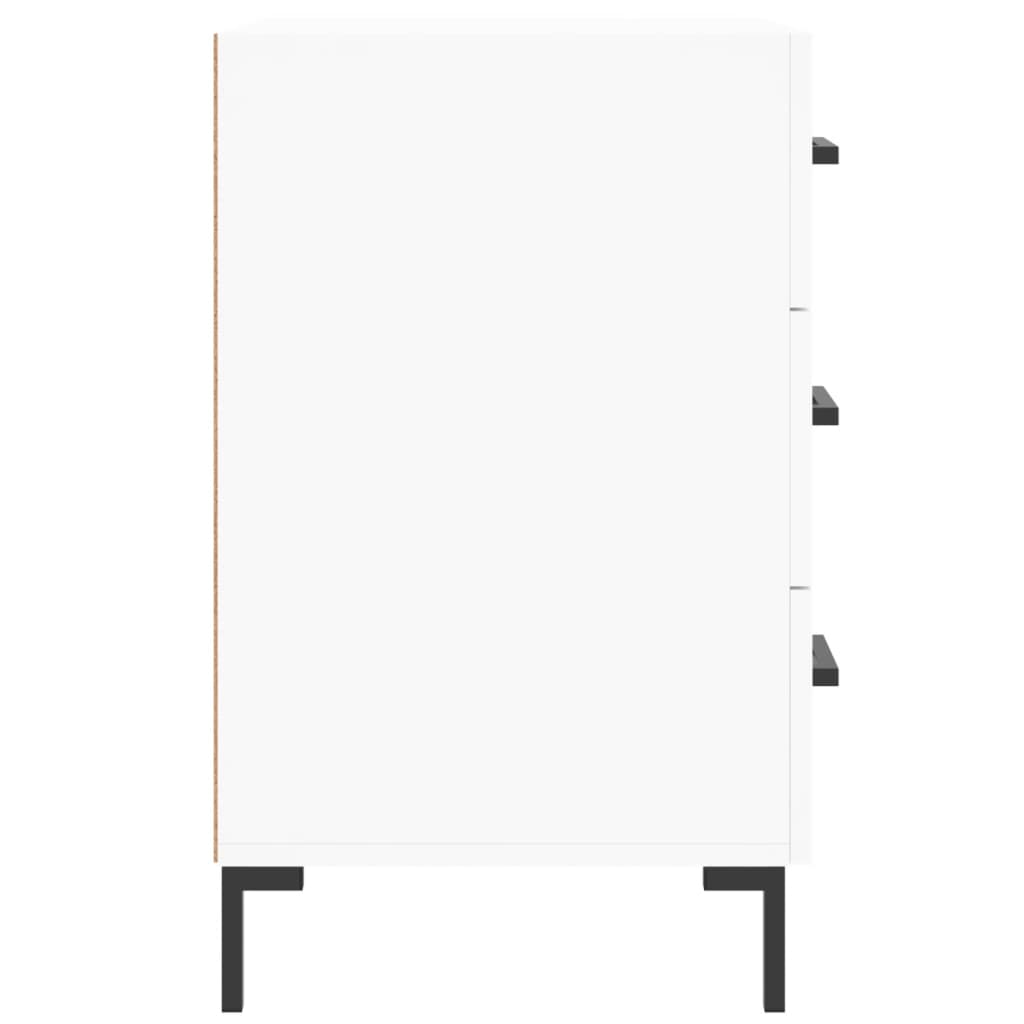 Sengebord 40x40x66 Cm Konstrueret Træ - Billede 6