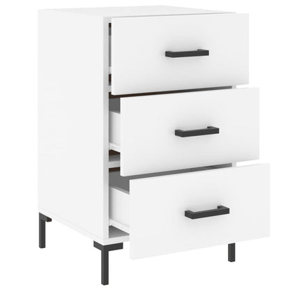 Sengebord 40x40x66 Cm Konstrueret Træ - Billede 7