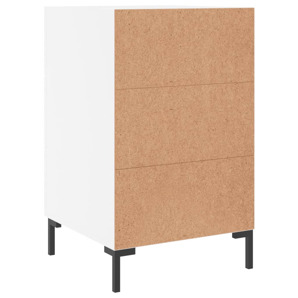 Sengebord 40x40x66 Cm Konstrueret Træ - Billede 8