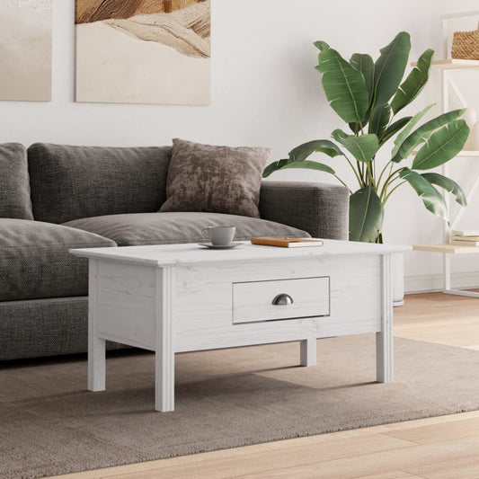 Sofabord Bodo 100X55X46 Cm Massivt Fyrretræ