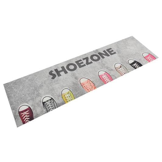 Køkkentæppe Shoezone-Design Vaskbart Velour Grå
