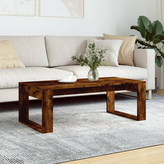 Sofabord 102X50X35 Cm Konstrueret Træ Etræsfarve
