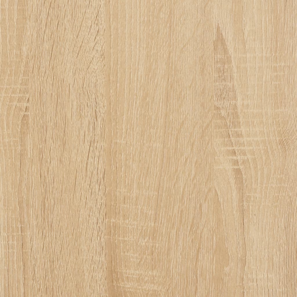 Bogreol 80x30x78,5 Cm Konstrueret Træ Og Jern - Billede 8