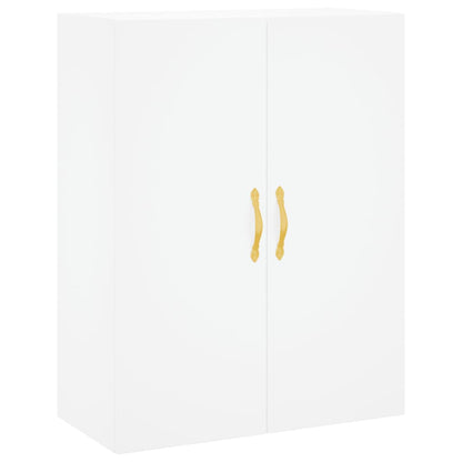 Væghængt Skab 69,5x34x90 Cm Konstrueret Træ - Billede 2