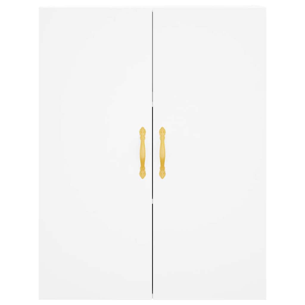 Væghængt Skab 69,5x34x90 Cm Konstrueret Træ - Billede 7
