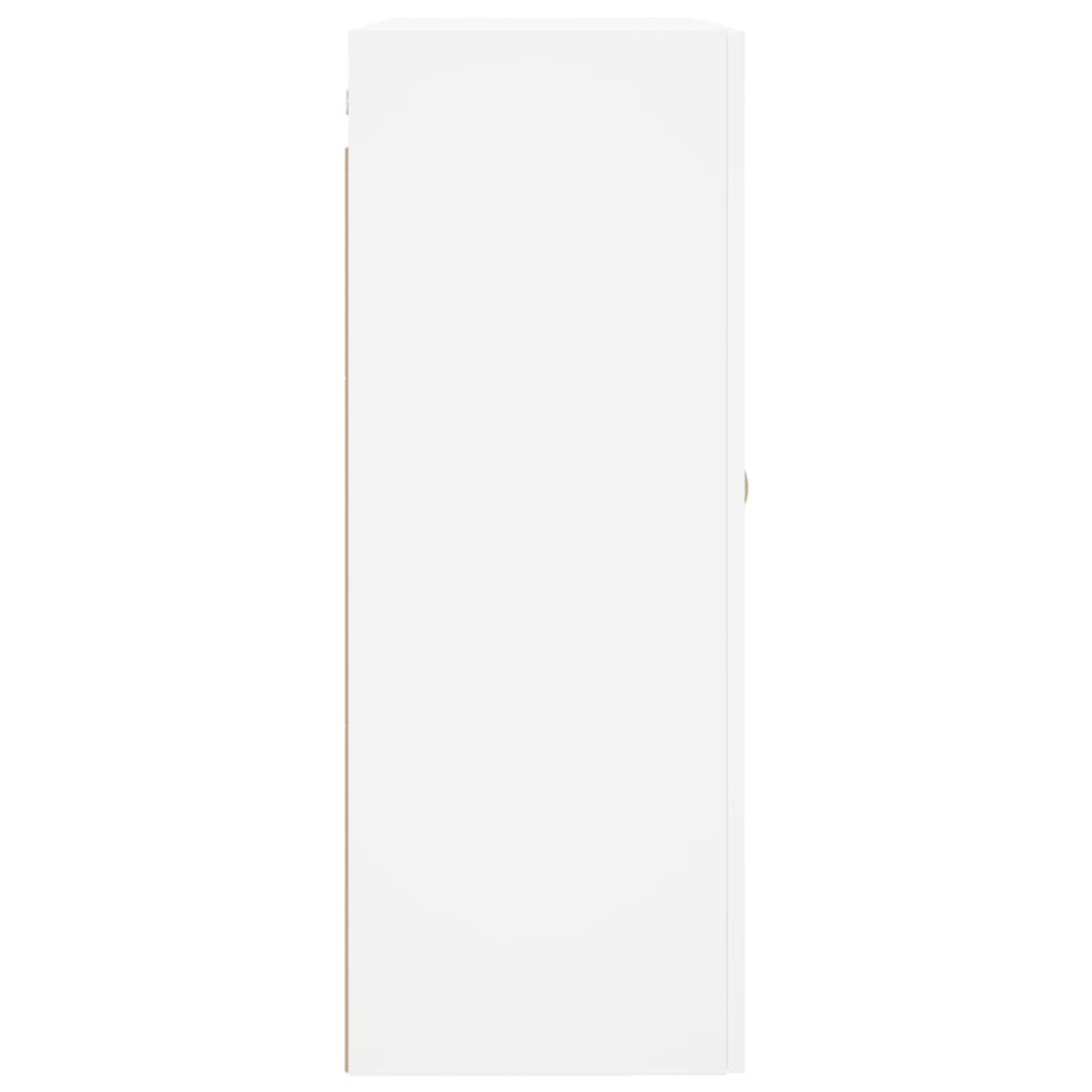 Væghængt Skab 69,5x34x90 Cm Konstrueret Træ - Billede 8