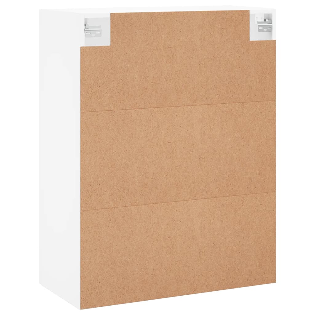 Væghængt Skab 69,5x34x90 Cm Konstrueret Træ - Billede 9