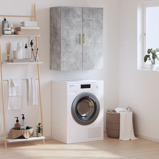 Væghængt Skab 69,5X34X90 Cm Konstrueret Træ