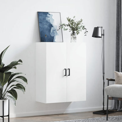Væghængt Skab 69,5x34x90 Cm Konstrueret Træ - Billede 3