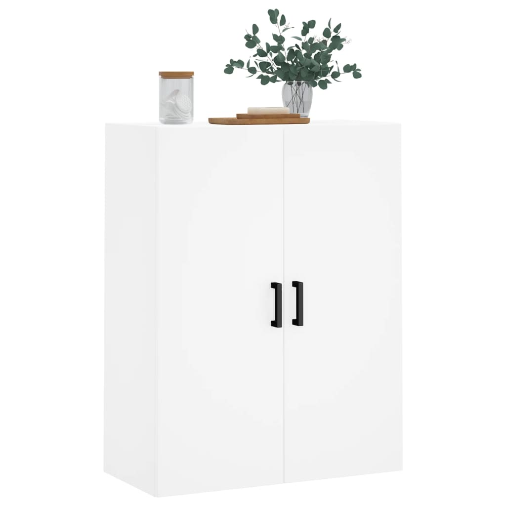 Væghængt Skab 69,5x34x90 Cm Konstrueret Træ - Billede 4