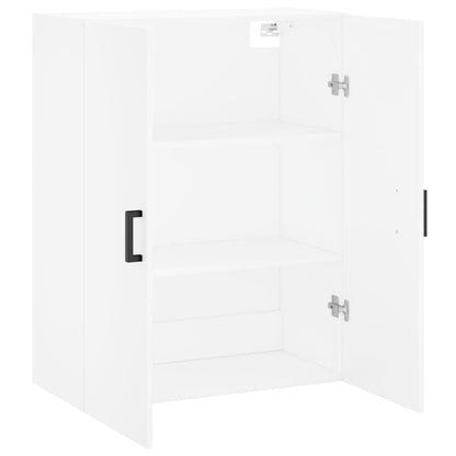Væghængt Skab 69,5x34x90 Cm Konstrueret Træ - Billede 6