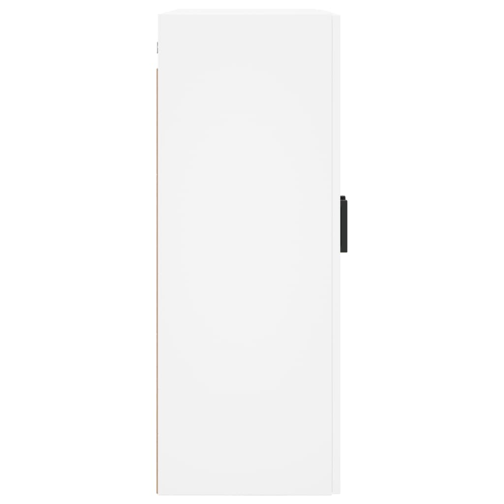 Væghængt Skab 69,5x34x90 Cm Konstrueret Træ - Billede 8