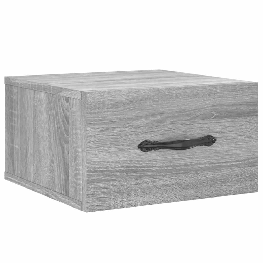 Væghængte Sengeborde 35x35x20 Cm - Billede 2