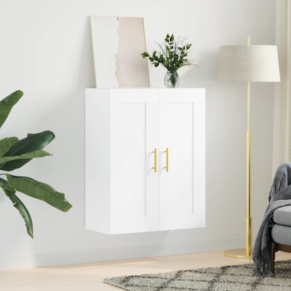 Vægskab 69,5x34x90 Cm Konstrueret Træ - Billede 3