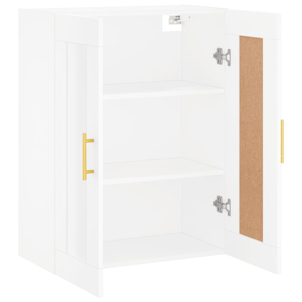 Vægskab 69,5x34x90 Cm Konstrueret Træ - Billede 6