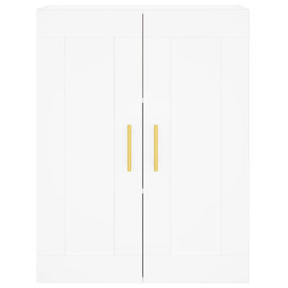 Vægskab 69,5x34x90 Cm Konstrueret Træ - Billede 7