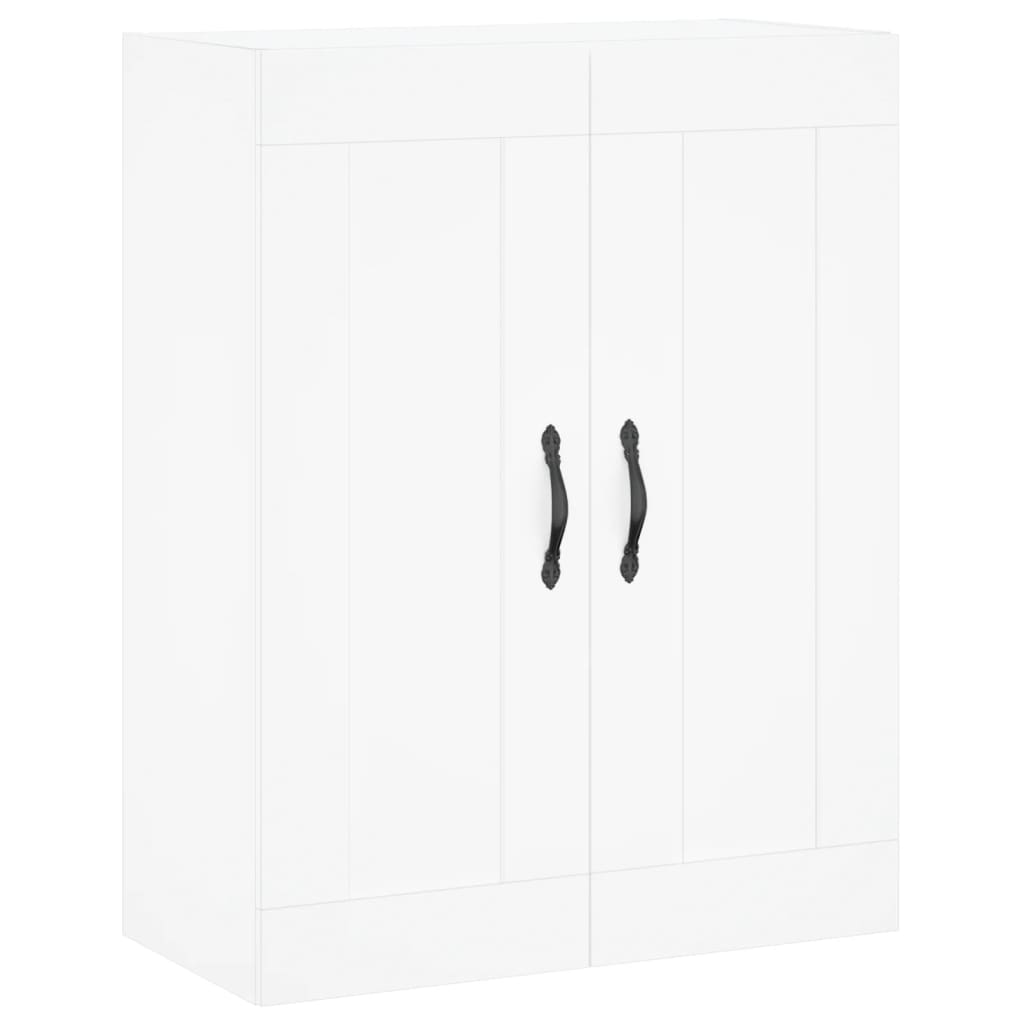 Vægskab 69,5x34x90 Cm Konstrueret Træ - Billede 2