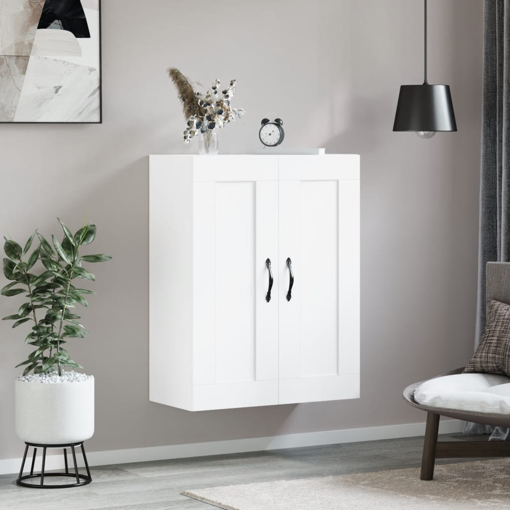 Vægskab 69,5x34x90 Cm Konstrueret Træ - Billede 3