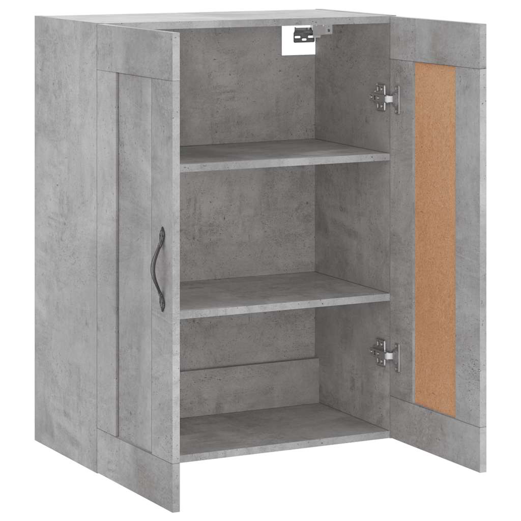 Vægskab 69,5x34x90 Cm Konstrueret Træ - Billede 6