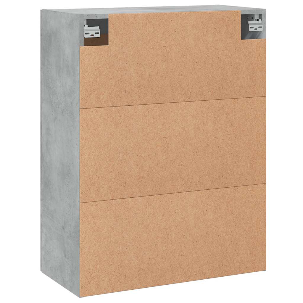 Vægskab 69,5x34x90 Cm Konstrueret Træ - Billede 9