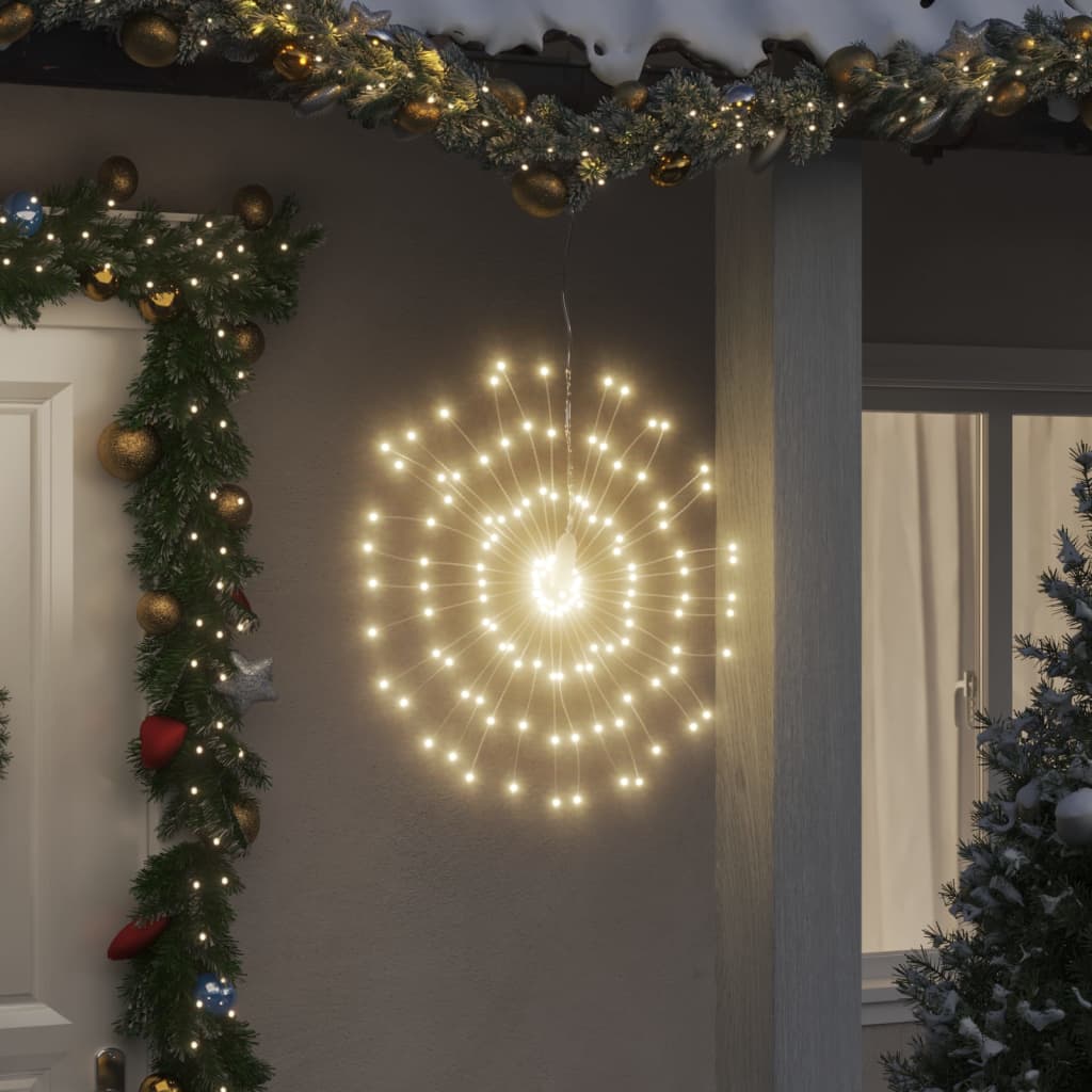 Lysende Starburst-dekoration 140 LED'er 17 Cm - Variant 3190510