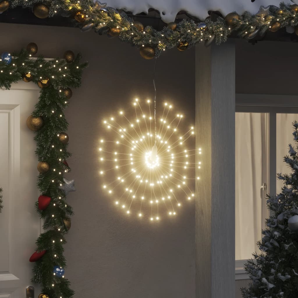 Lysende Starburst-dekoration 140 LED'er 17 Cm - Variant 3190511