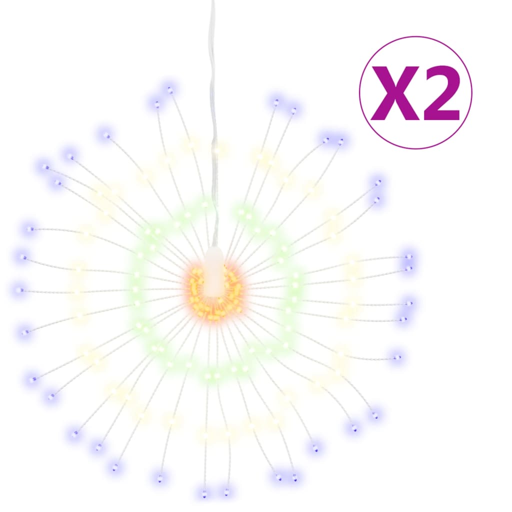 Lysende Starburst-dekoration 140 LED'er 17 Cm - Billede 2