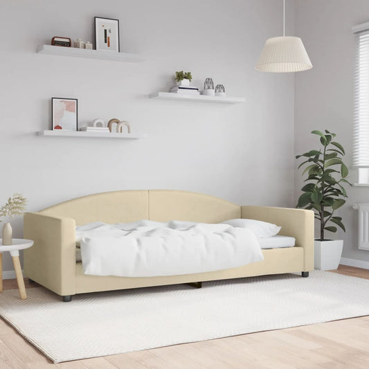Daybed Stof Farvet Creme