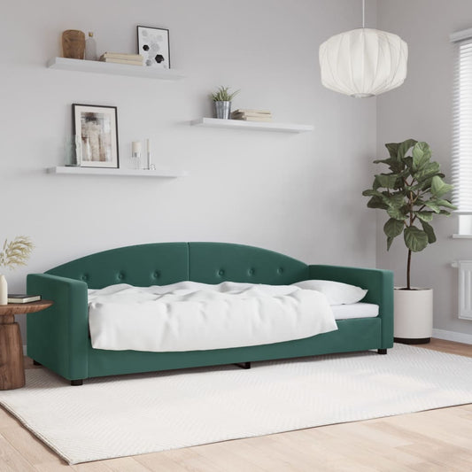 Daybed Velour Mørkegrøn
