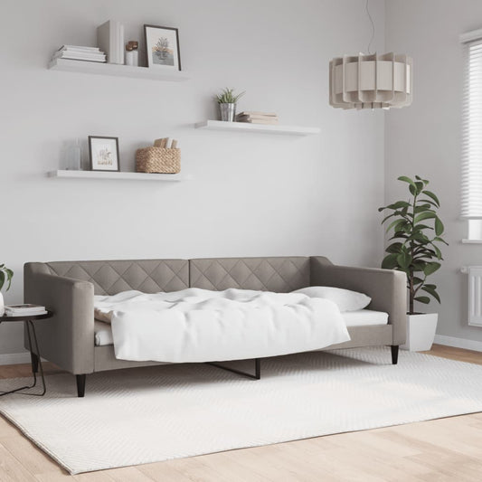 Daybed Stof Gråbrun