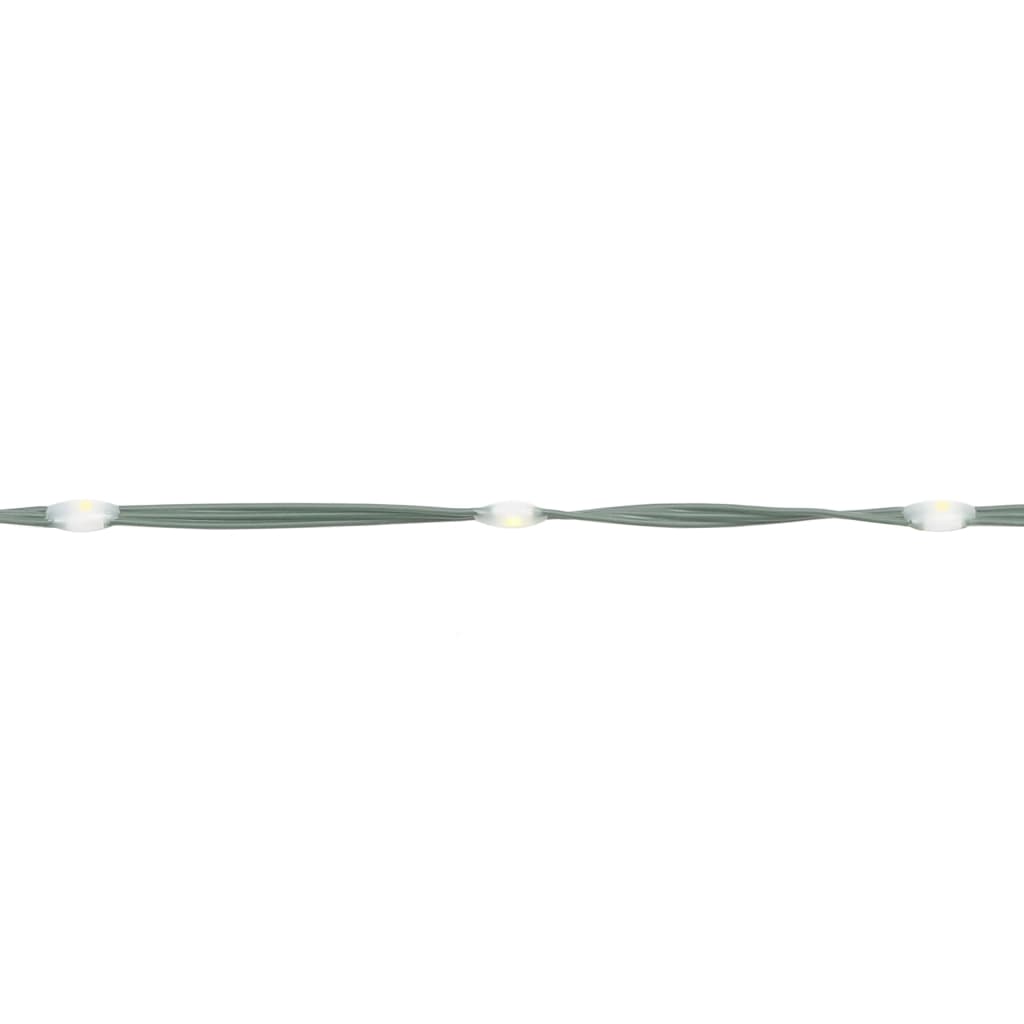 LED-juletræ 1544 LED'er 500 Cm Varmt Hvidt Lys - Billede 5