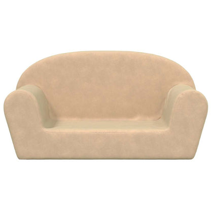 2-Personers Sofa Til Børn Blødt Plys