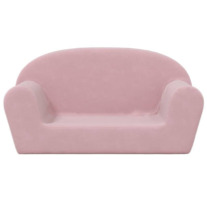 2-Personers Sofa Til Børn Blødt Plys