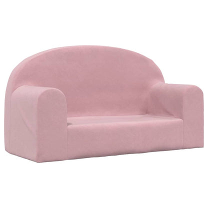 2-Personers Sofa Til Børn Blødt Plys
