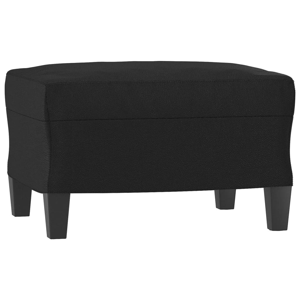 3-personers Sofa med Fodskammel 180 Cm Kunstlæder - billede 4