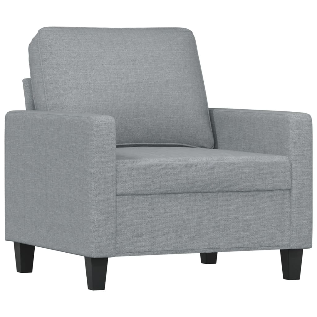 Sofastol Med Fodskammel 60 Cm Stof
